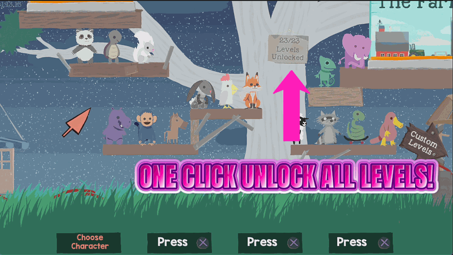 Ultimate Chicken Horse — Master Key (Unlock Everything) (screenshot 4)
